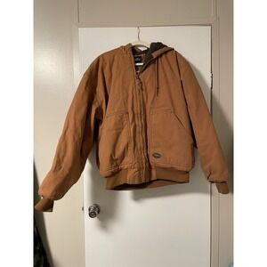 WALLS ZERO-ZONE  Work Wear Hooded Insulated Quilted Duck Jacket Size 2XL XXL